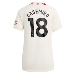 Manchester United Casemiro #18 Replika Tredjetrøje Dame 2023-24 Kortærmet